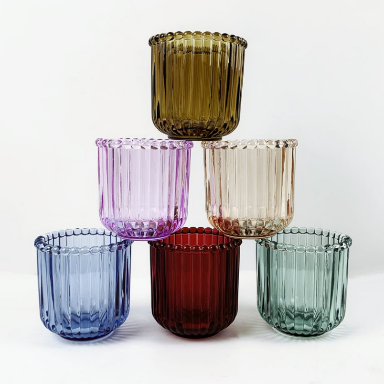 Crystal Glass Candle Jar For Candle Making