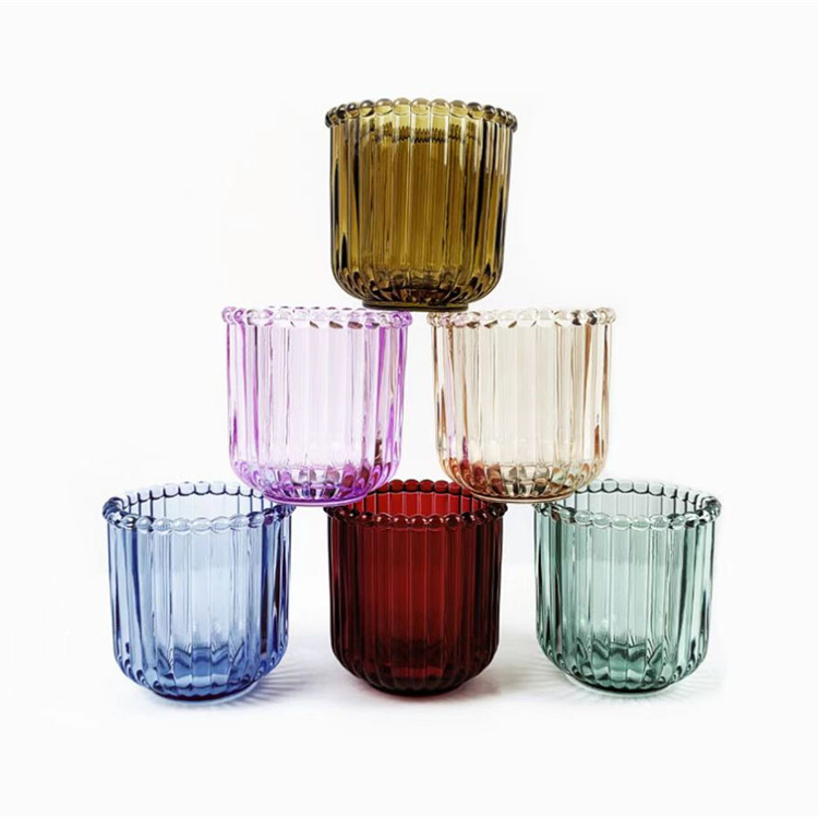 Hot Sale Beaded Glass Votive Holder 2023