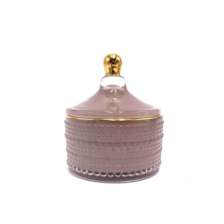 Luxury Empty Glass Candle Jar