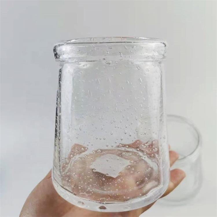 Unique Irregular Bubble Glass Candle Holder